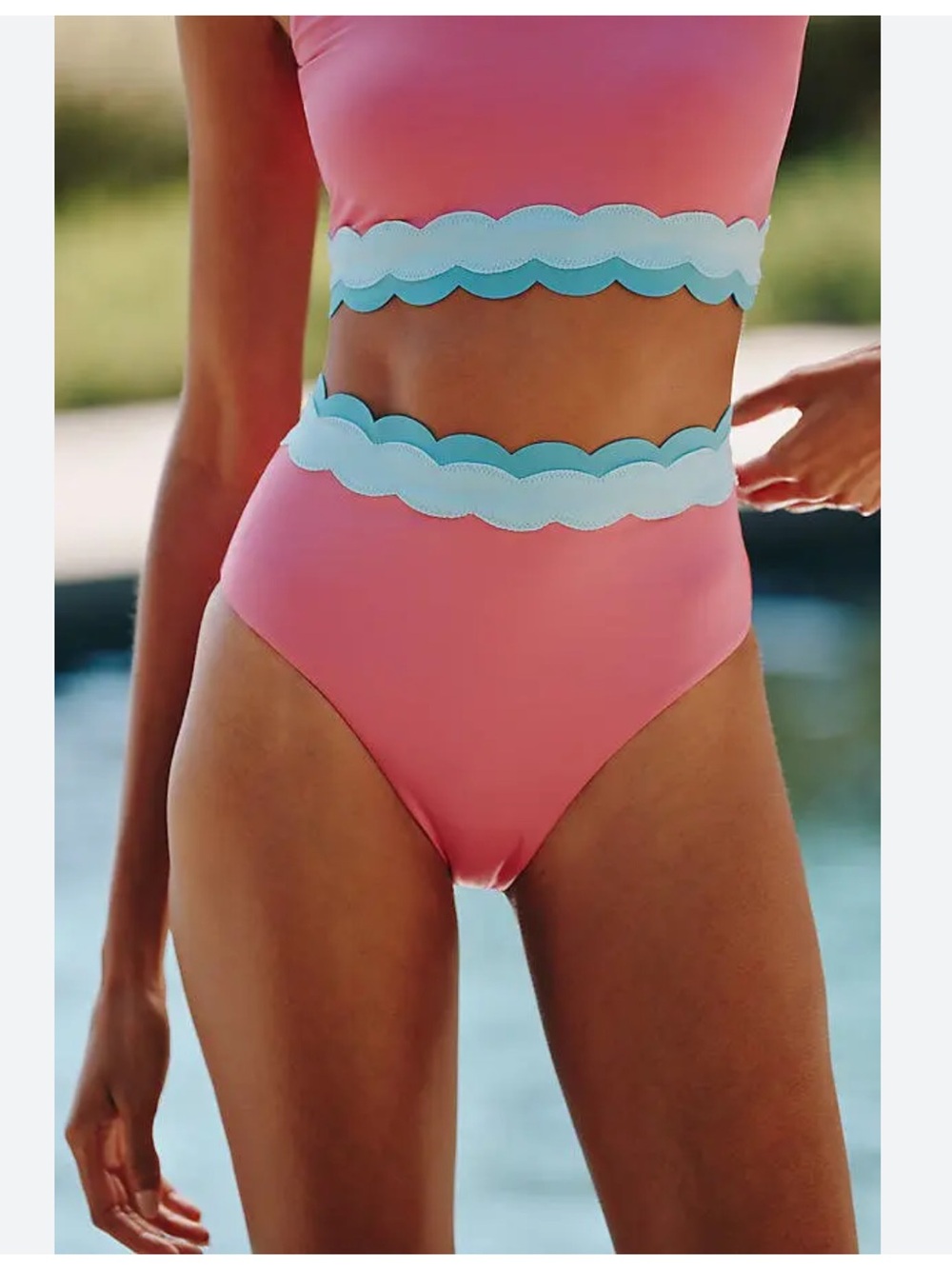 NWT Beach Riot Harriet Bikini Bottom in Sweet Winter Pink
